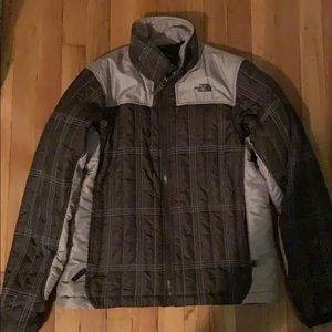 Women’s north face jacket brown/tan size medium